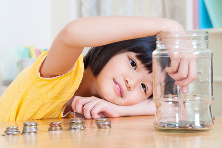 improve your children's financial future - teach kids to save money