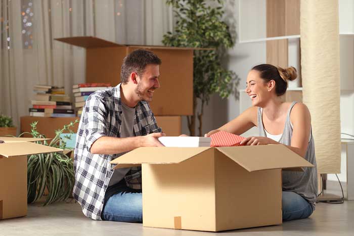 Couple in new house after clearing their help debt balance