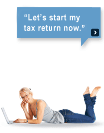Start your Etax online tax return now.
