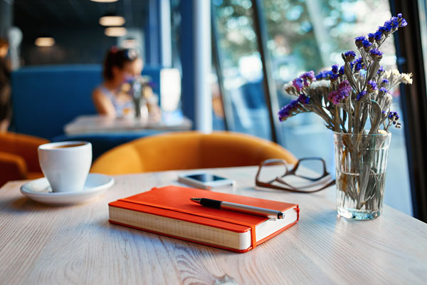 Using a notepad for record keeping