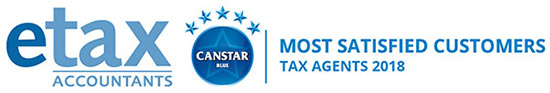 Etax Accountants and Canstar Most Satisfied Customers