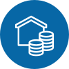 Mortgage payment icon