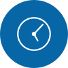 Tax deduction timing icon