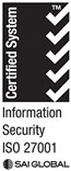 Etax holds the ISO 27001 information security certification