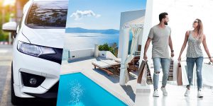 10K competition: car, holiday, shopping