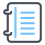 Travel diary icon