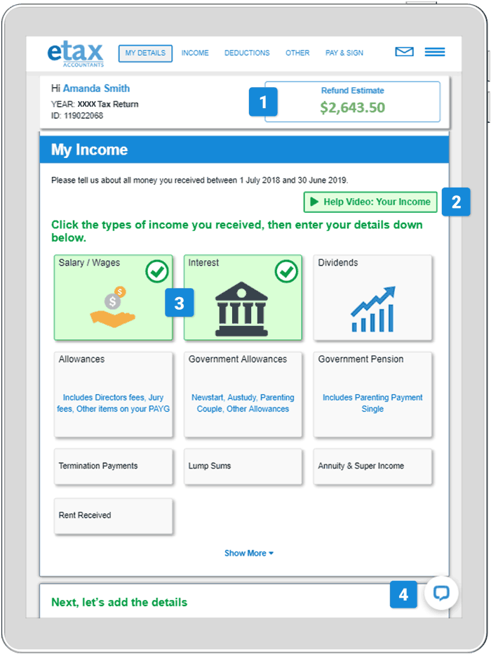 You don't need your Income Statement to complete your tax return through Etax