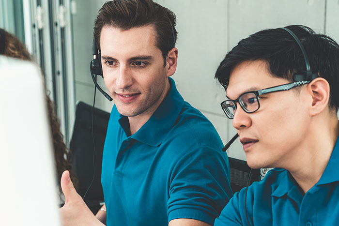 Two young men in the Accelerate Graduate Program