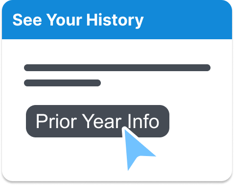Prior year info graphic