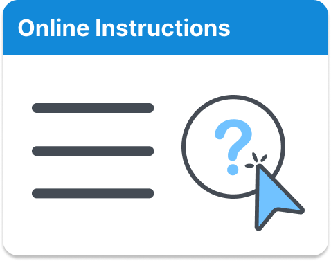 Online help graphic