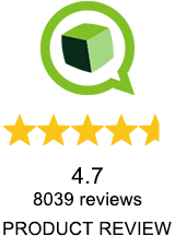 Graphic showing 8039 ProductReview reviews for Etax 