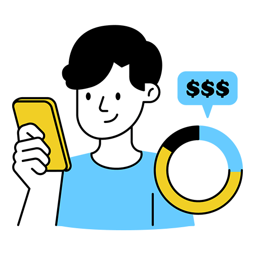 Expense tracker graphic