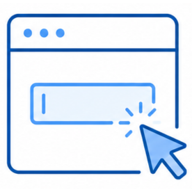 Click here icon
